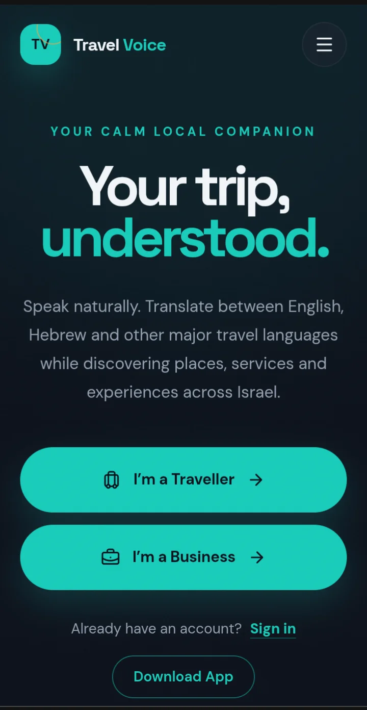 Travel Voice - AI-Powered Multilingual Travel Translator
